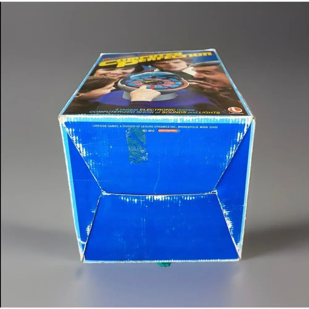 Vintage 1979 Lakeside Computer Perfection Electronic Game 9012 Box WORKS